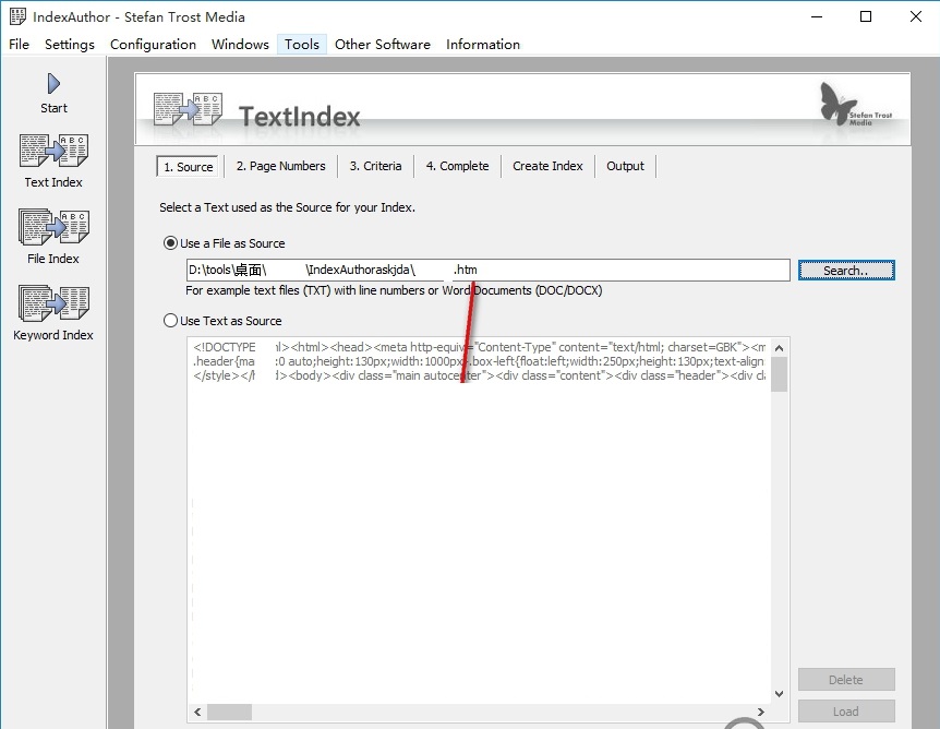 IndexAuthor截图