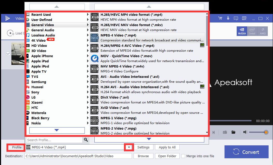 Apeaksoft Video Converter Ultimate截图