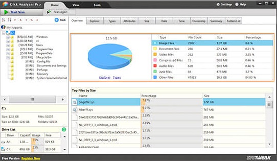 Disk Analyzer Pro截图