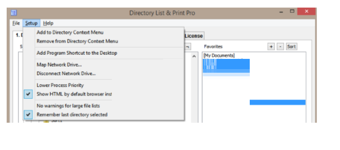 Directory List&Print截图
