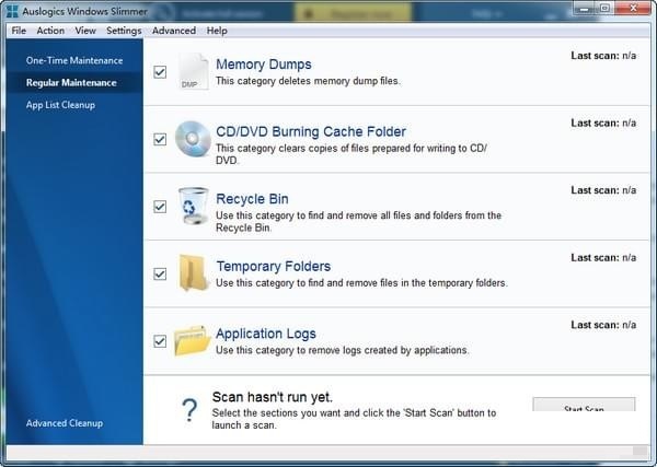 Auslogics Windows Slimmer截图