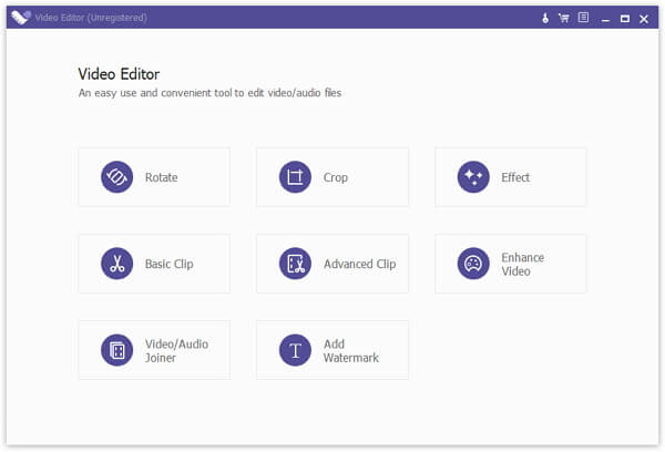 Apeaksoft Video Editor截图