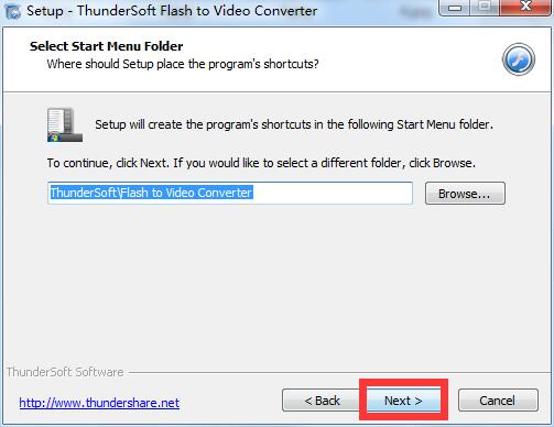 ThunderSoft Flash to Video Converter截图