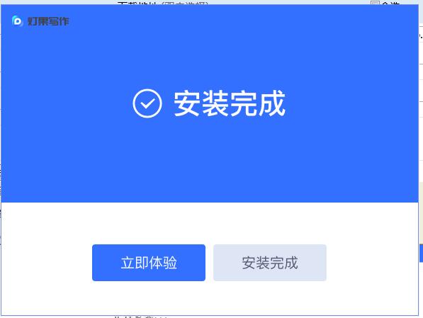 灯果写作截图