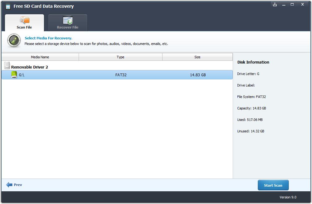 iLike SD Card Data Recovery截图