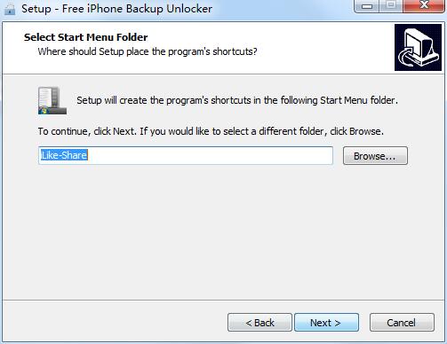 iLike Free iPhone Backup Unlocker截图