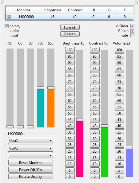ClickMonitorDDC截图