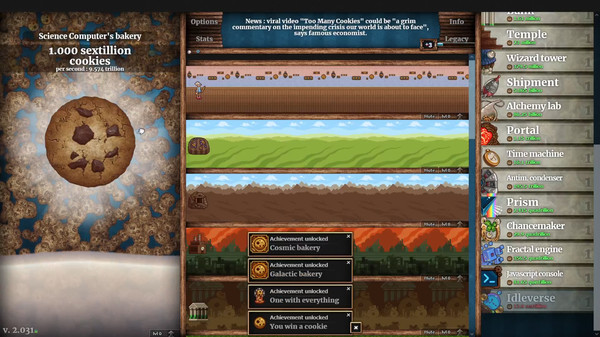 Cookie Clicker截图