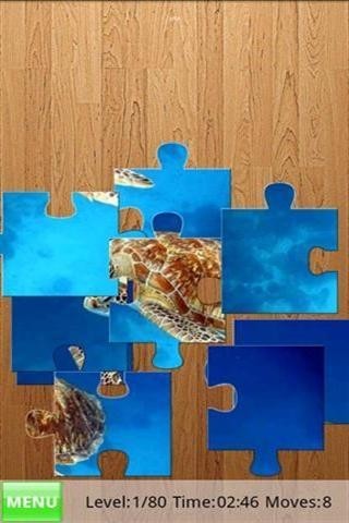 海洋生物儿童拼图截图