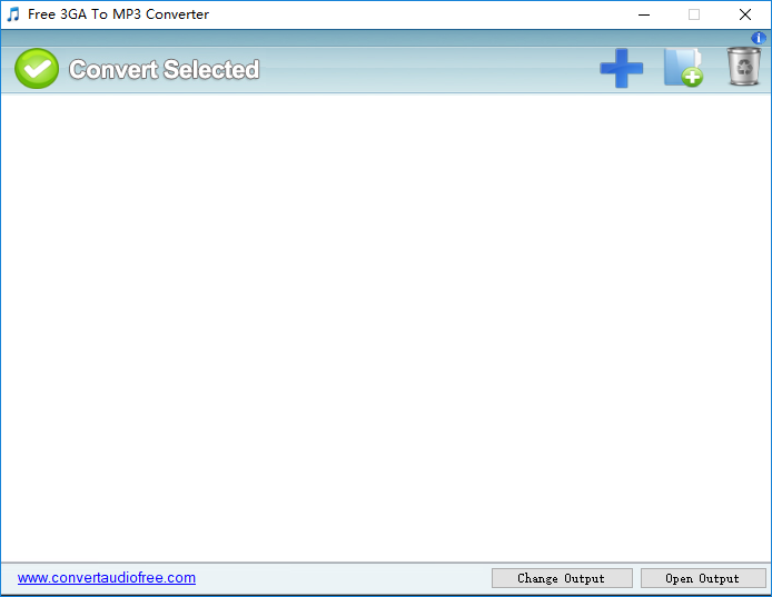 Free 3GA To MP3 Converter截图