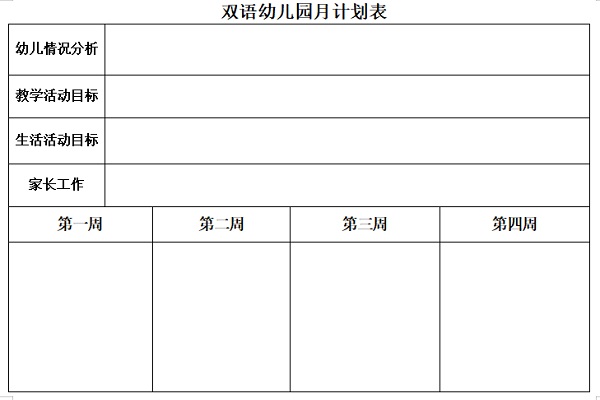 月度工作总结模板截图