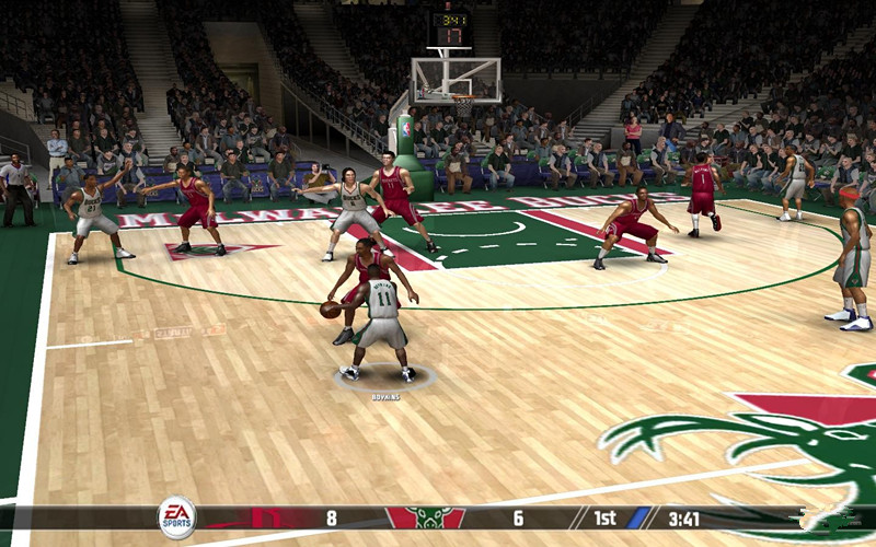 NBA Live 2008截图