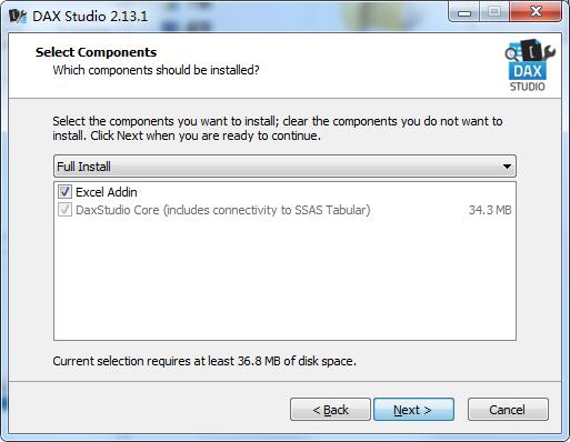 DAX Studio截图
