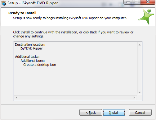 iSkysoft DVD Ripper截图