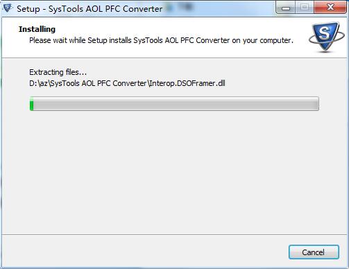 SysTools AOL PFC Converter截图