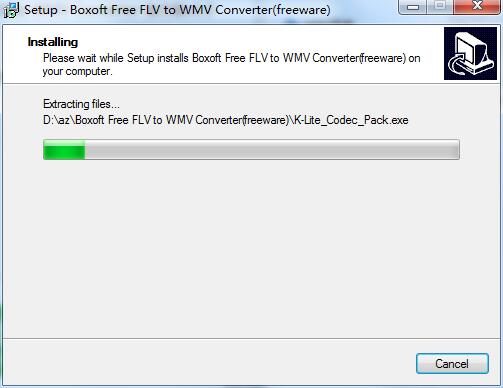 Boxoft FLV to WMV Converter截图