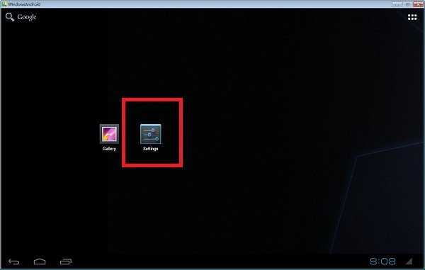 Windows android截图