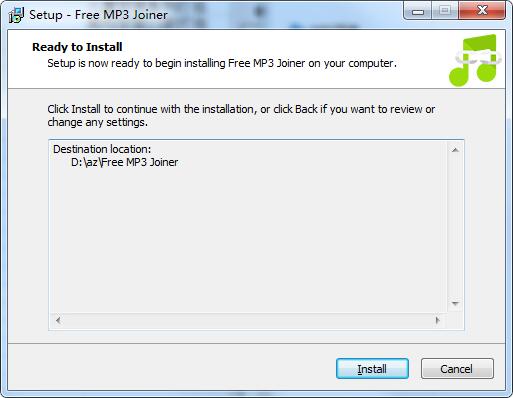 Free MP3 Joiner截图