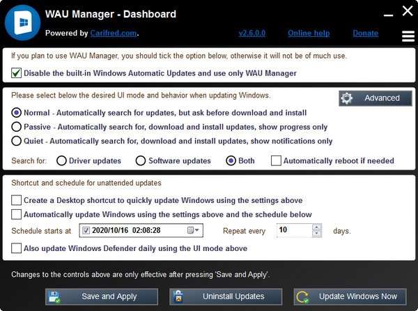 WAU Manager截图
