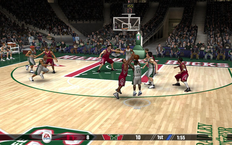 NBALive08截图