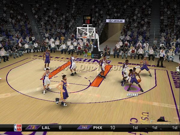 NBALive08截图