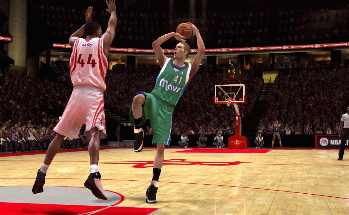 NBALive08截图