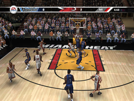 NBALive2007截图