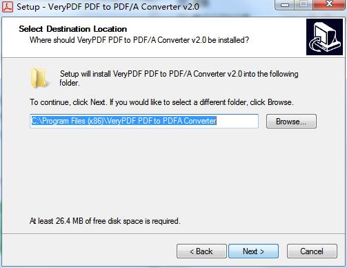 VeryPDF PDF to PDF/A Converter截图