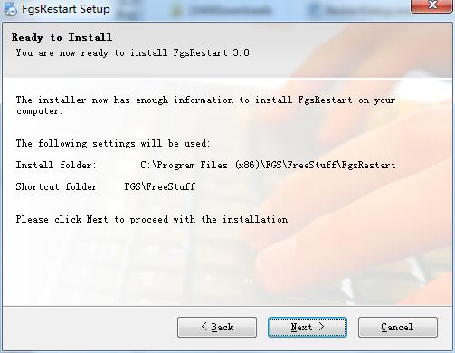 FGS Restart截图