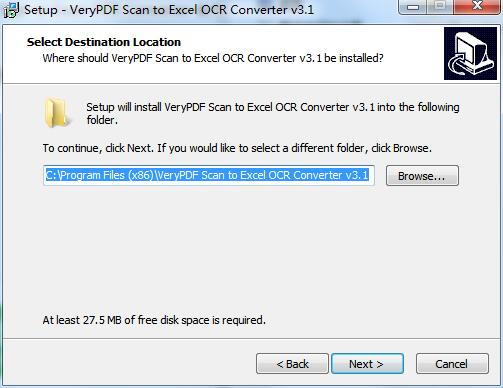 VeryPDF Scan to Excel OCR Converter截图