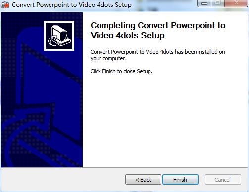 Convert Powerpoint to Video 4dots截图