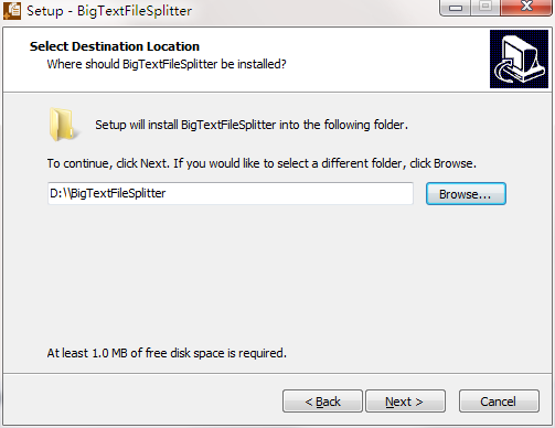 BigTextFileSplitte截图