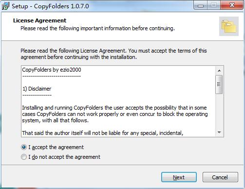 CopyFolders截图