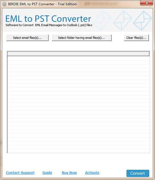 BIRDIE EML to PST Converter截图
