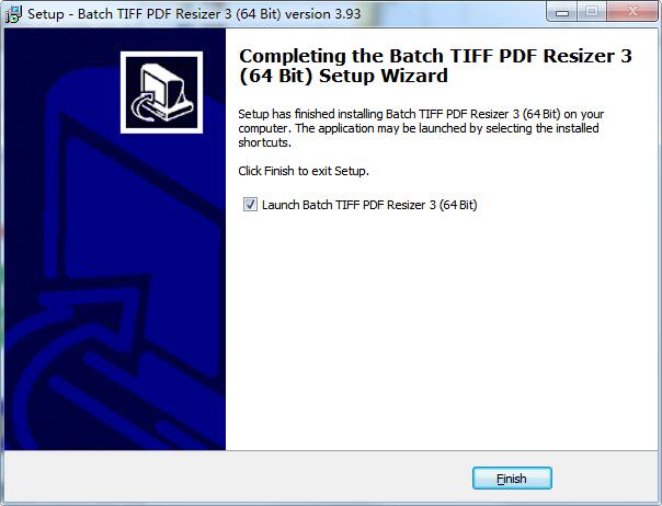 Batch TIFF PDF Resizer截图