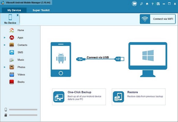 Vibosoft Android Mobile Manager截图