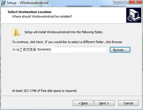 Windows android截图