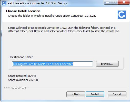 ePUBee eBook Converter截图