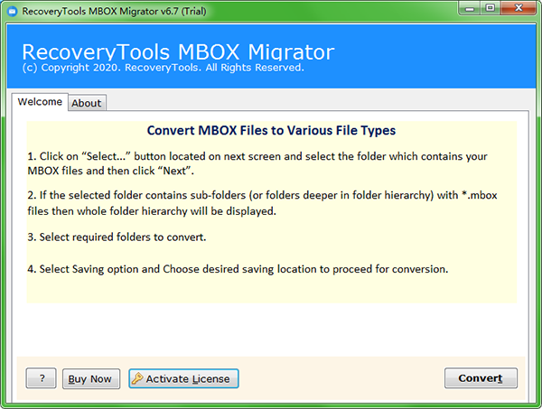 MBOX Migrator截图