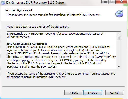 DiskInternals DVR Recovery截图