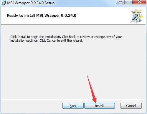 MSI Wrapper截图