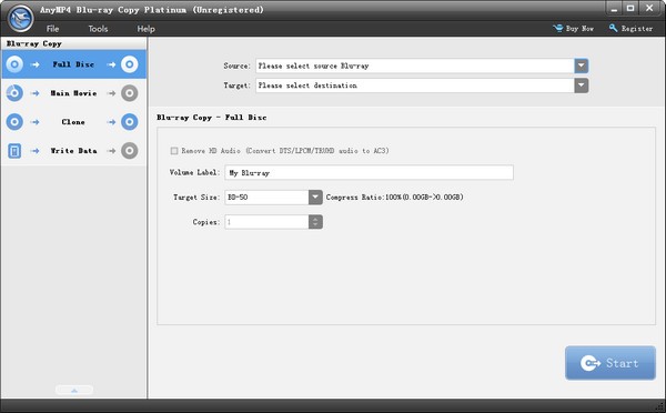 4Video Blu-ray Copy截图