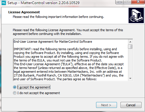 MatterControl截图