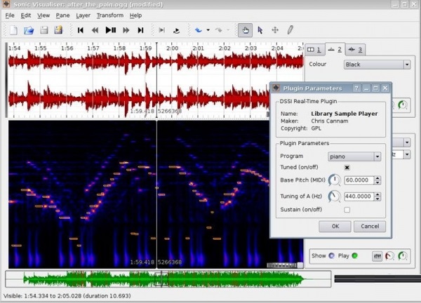 Sonic Visualiser MAC截图