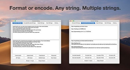 Convert String Mac截图