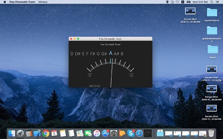 Fine Chromatic Tuner Mac截图