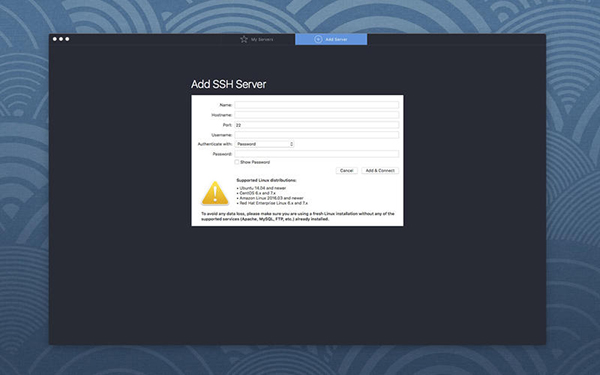 goPanel Mac截图