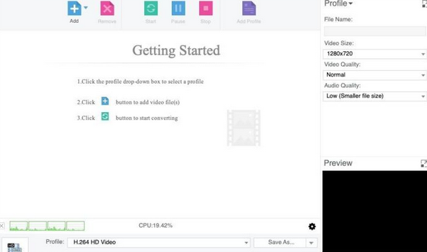 Xilisoft video converter Mac截图