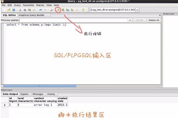 pgAdmin3 Mac截图