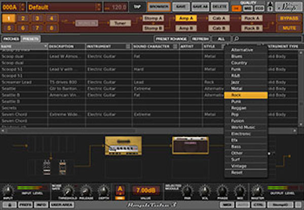 AmpliTube Mac截图